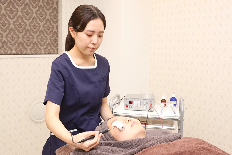 ケミカルピーリング＋イオン導入